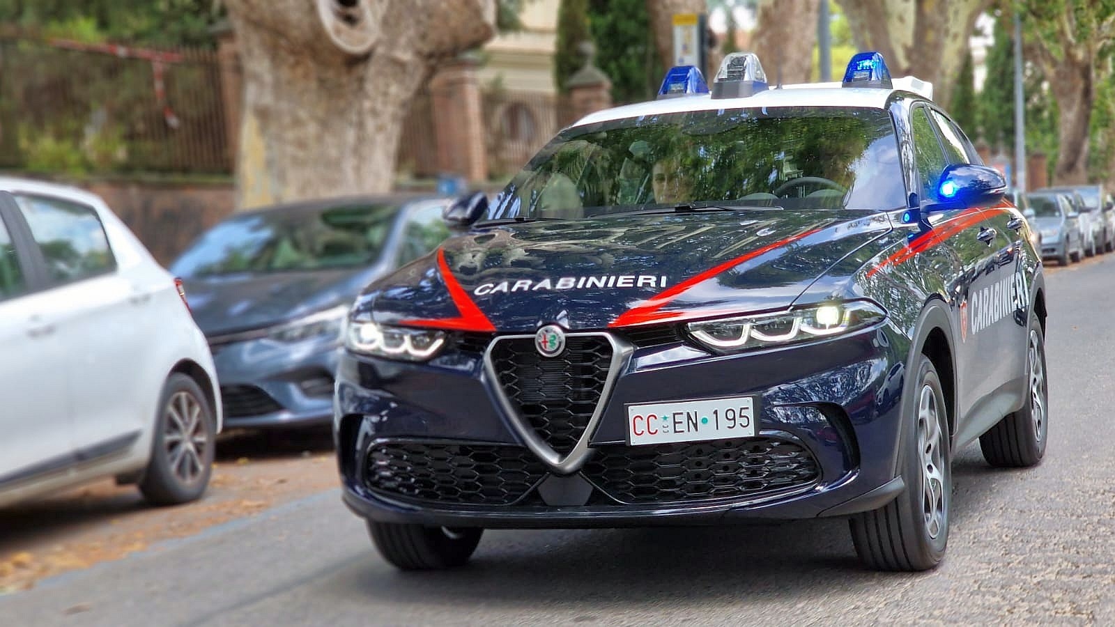 Alfa Romeo kontra Carabineri