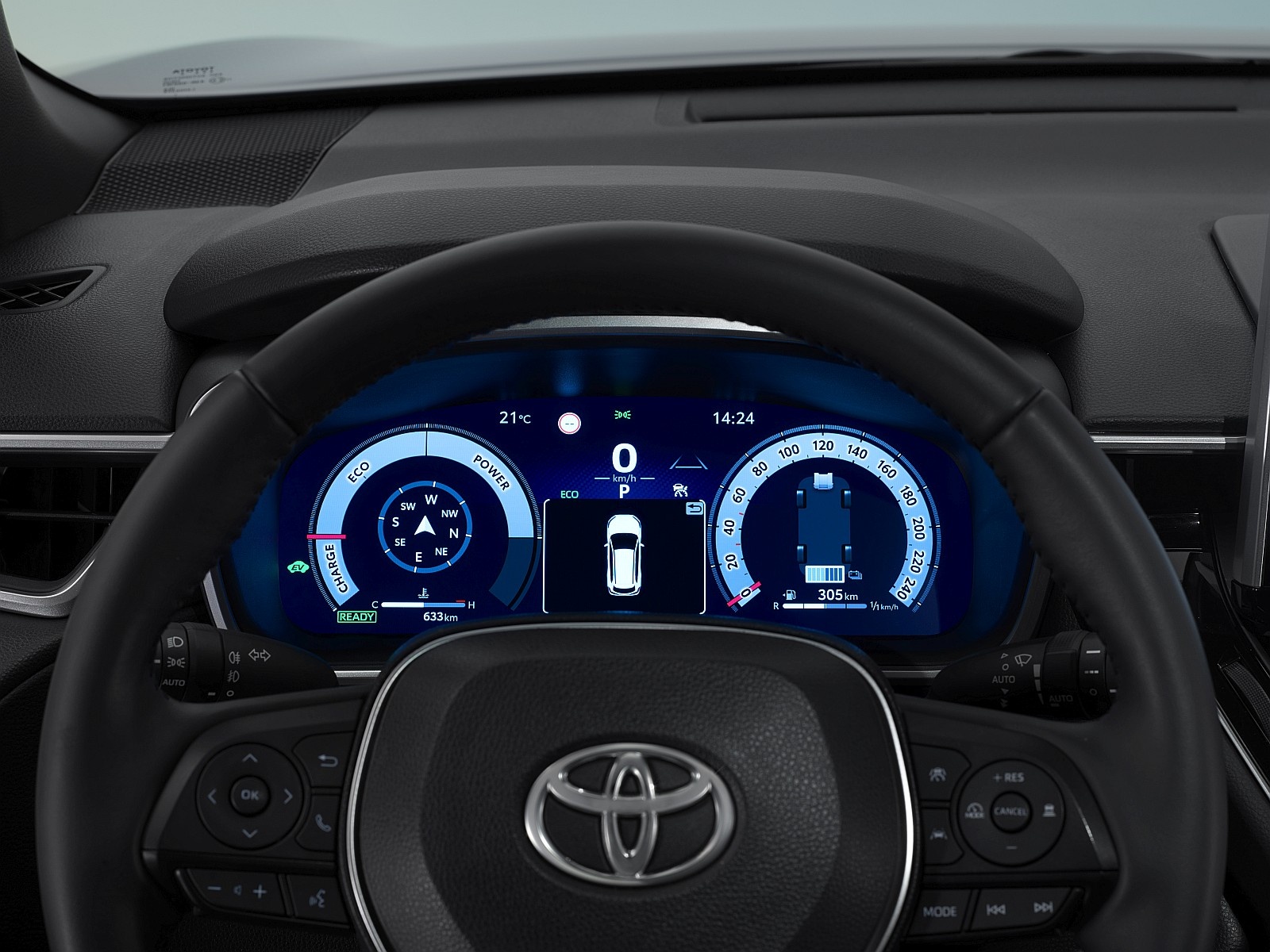 Toyota Corolla Cross 2025 - ekran