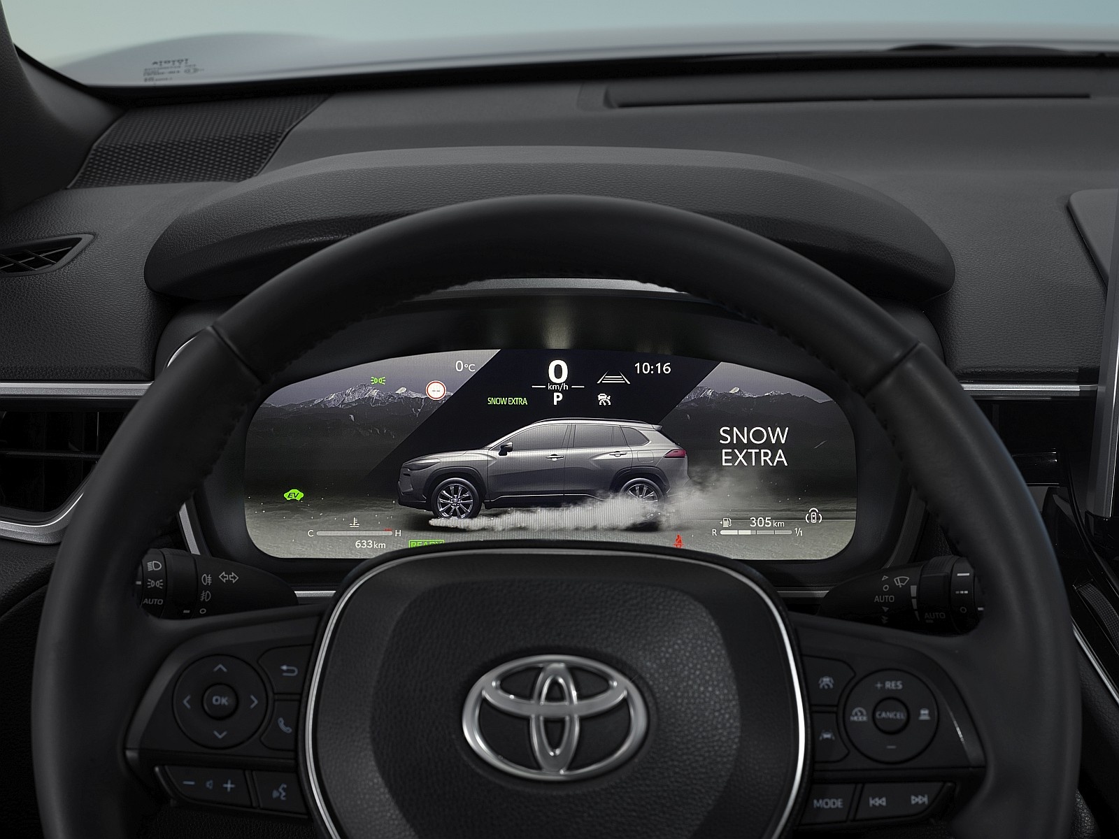 Toyota Corolla Cross 2025 - ekran