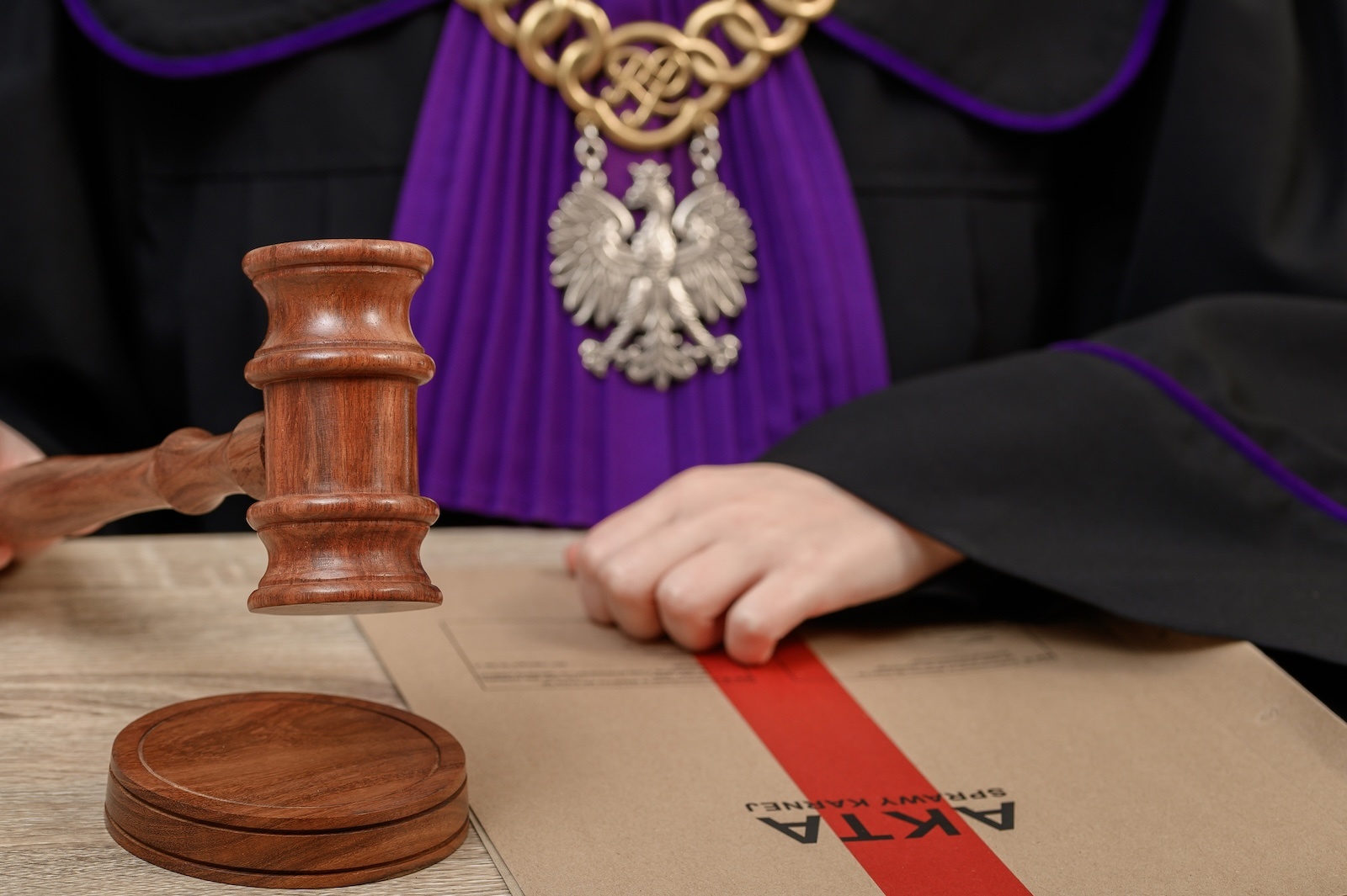 sędzia sprawa karna wyrok akta