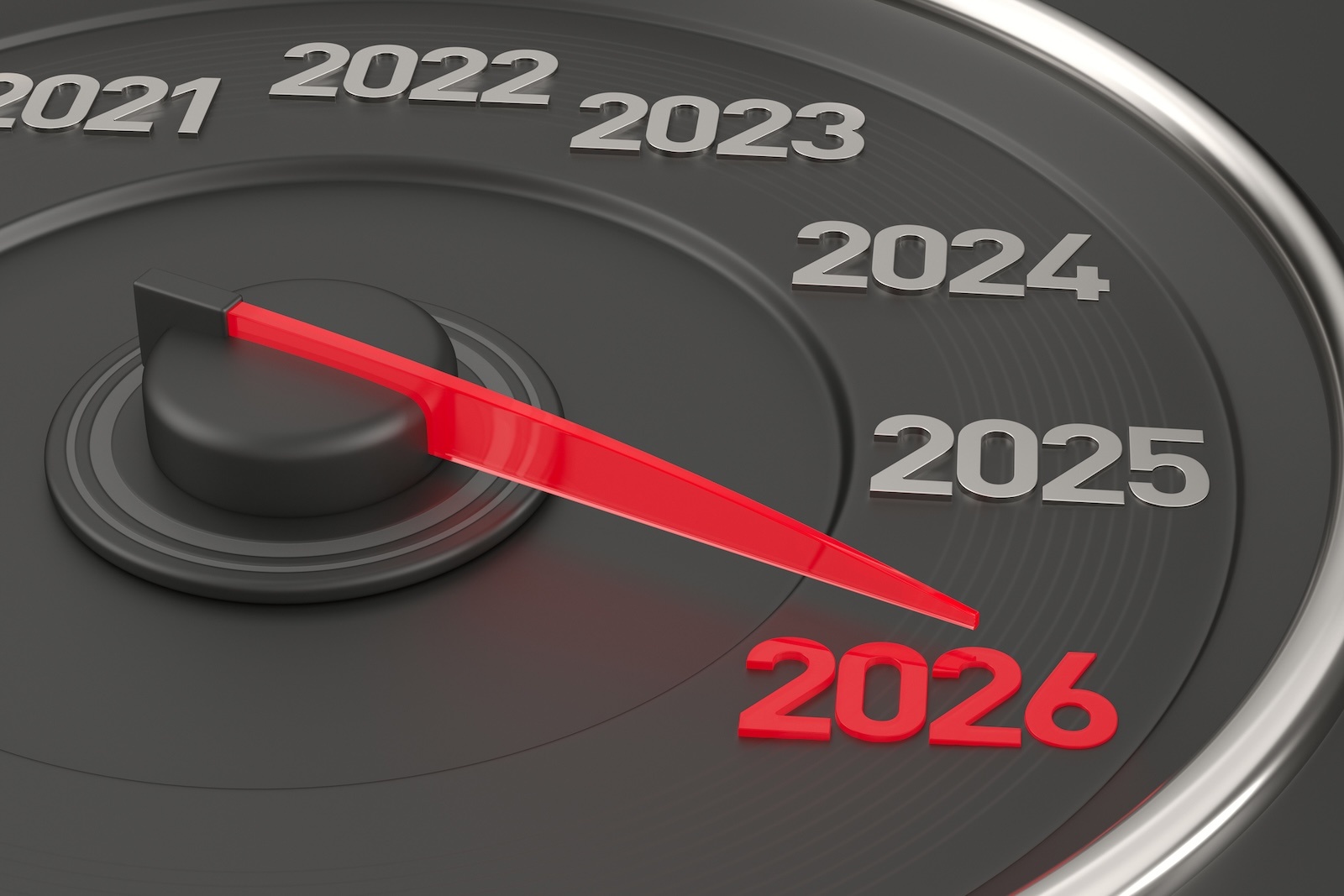 Rok 2026 prędkościomierz