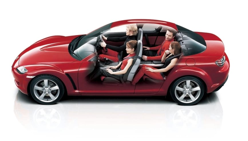 Mazda RX-8 - kabina
