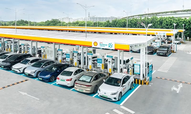 EV Shell Recharge Shenzhen Airport