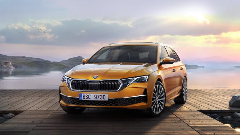 Skoda Octavia 2024 przód
