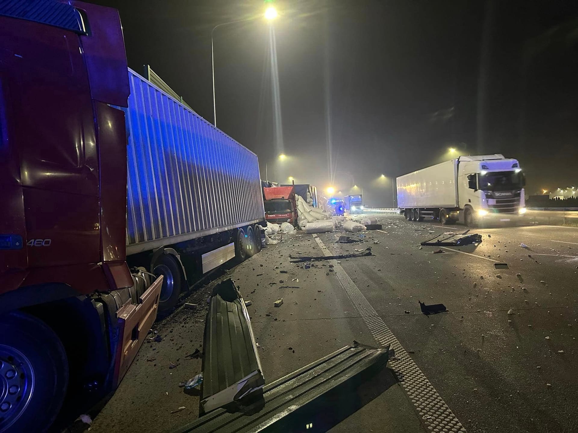 Fot. Raporty Drogowe Autostrada A1/Facebook
