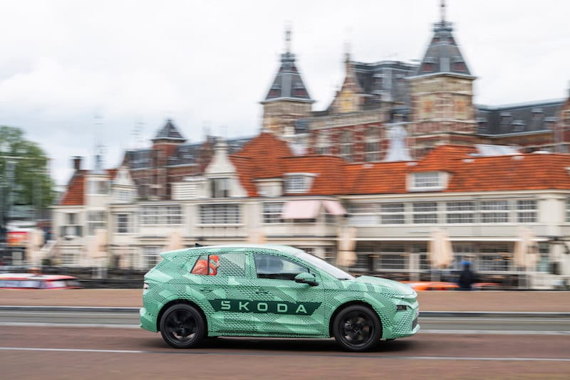 Skoda Elroq kamuflaż