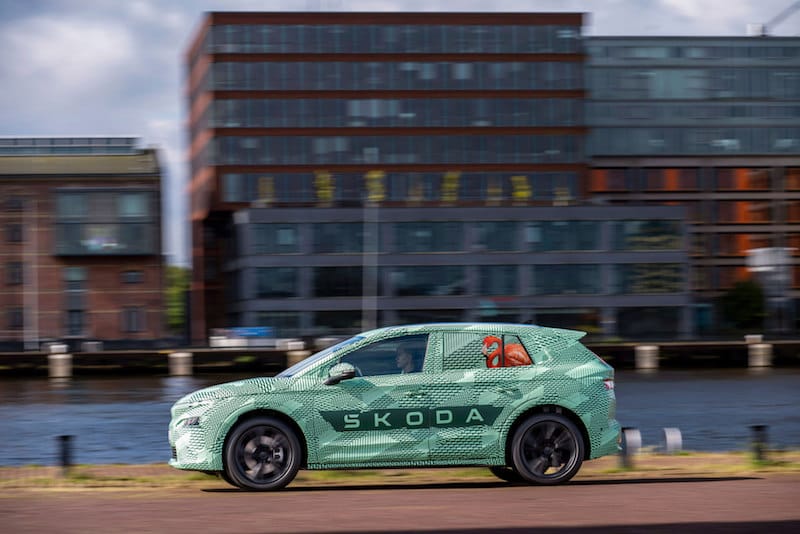 Skoda Elroq kamuflaż