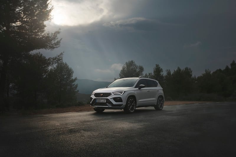 cupra ateca przód
