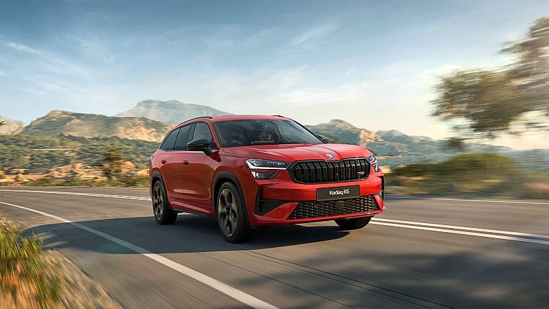 2025 Skoda Kodiaq RS - przód