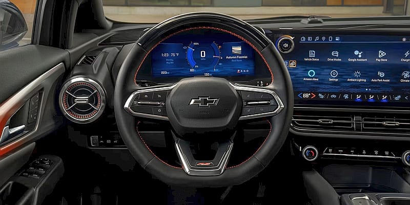 2024 Chevrolet Equinox EV - kokpit