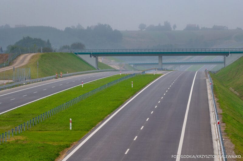 S7 Szczepanowice - Widoma tuż przed oddaniem do ruchu
