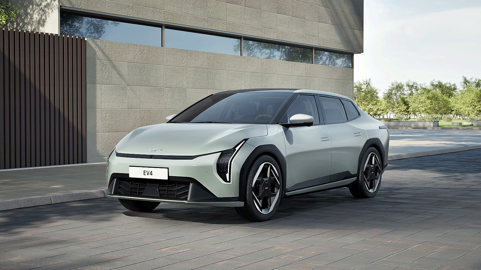 Kia EV4 - przód