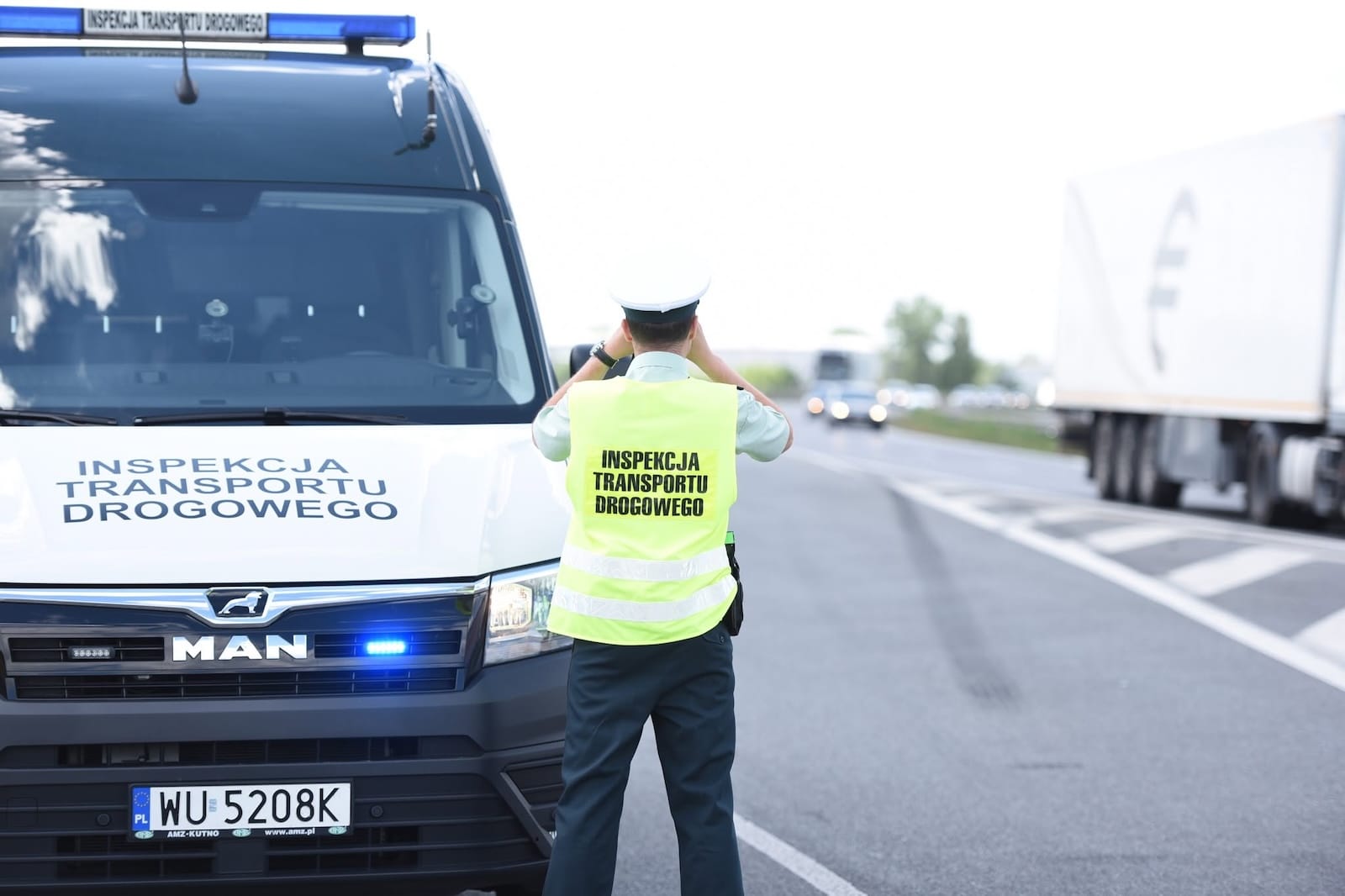 ITD radiowóz kontrola drogowa
