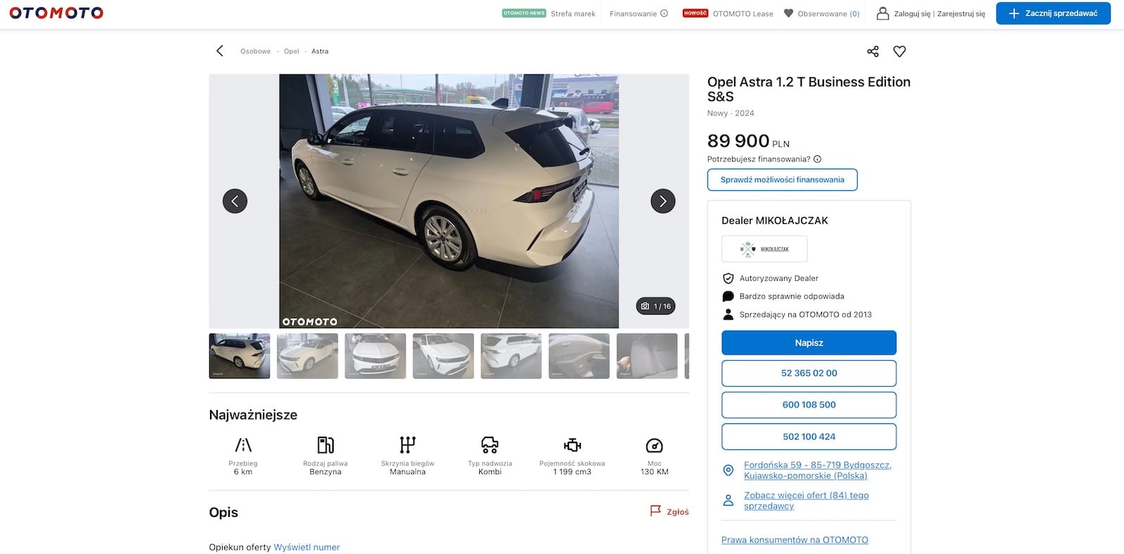 Oferta | Zdjęcie: OTOMOTO