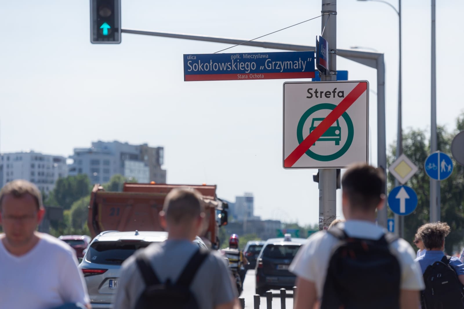 SCT_znaki_wyprzedzajace_Al_Jerozolimskie