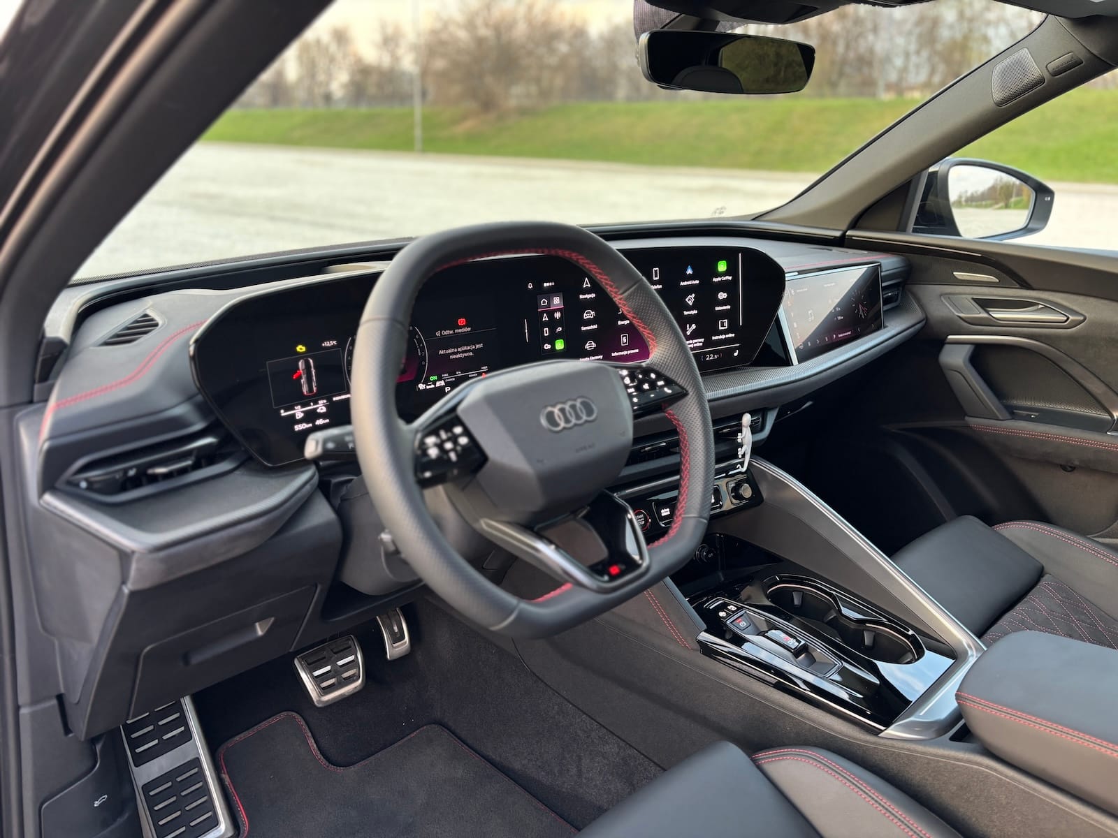 Audi Q5 Sportback deska rozdzielcza