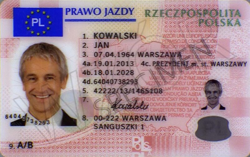 prawo jazdy
