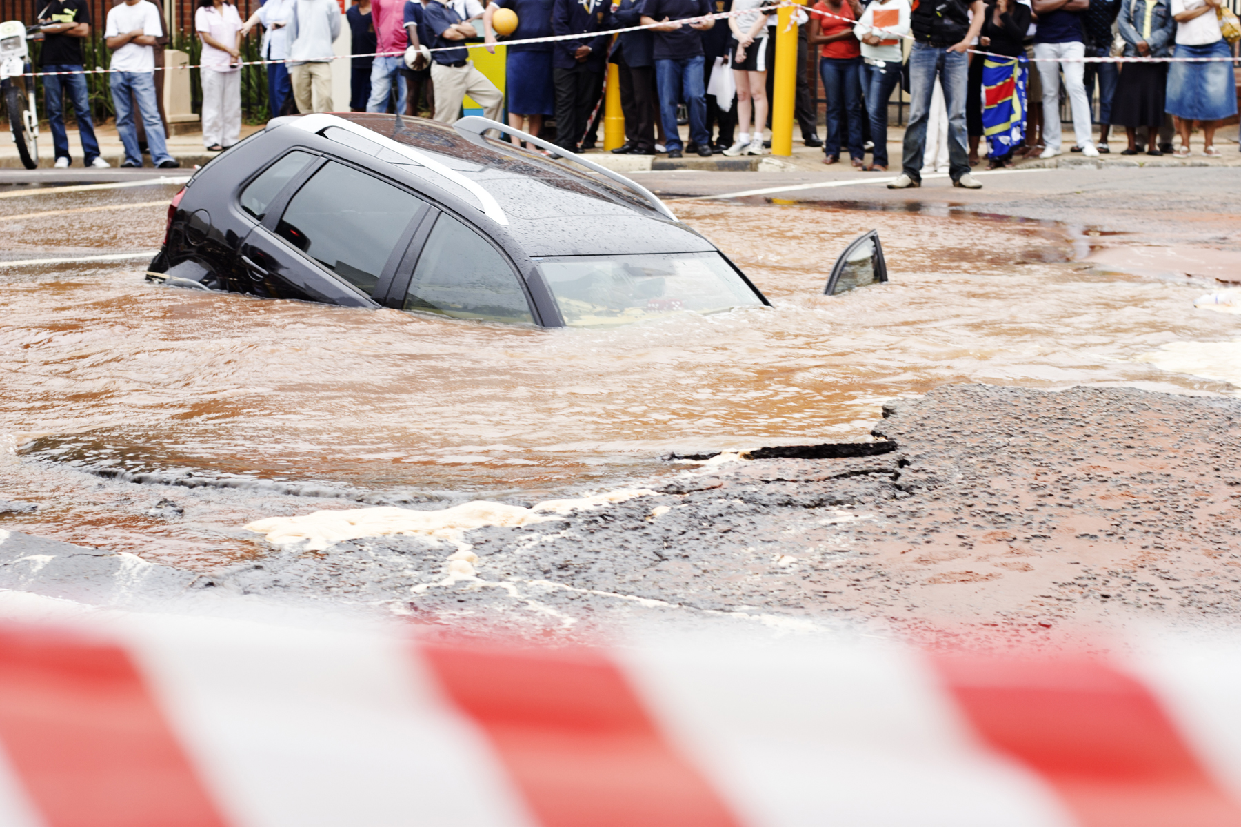 Auto po powodzi