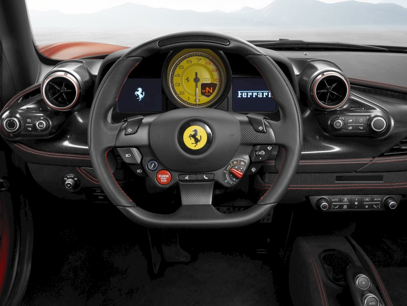 elektroniczny instruktor kierowcy - Ferrari