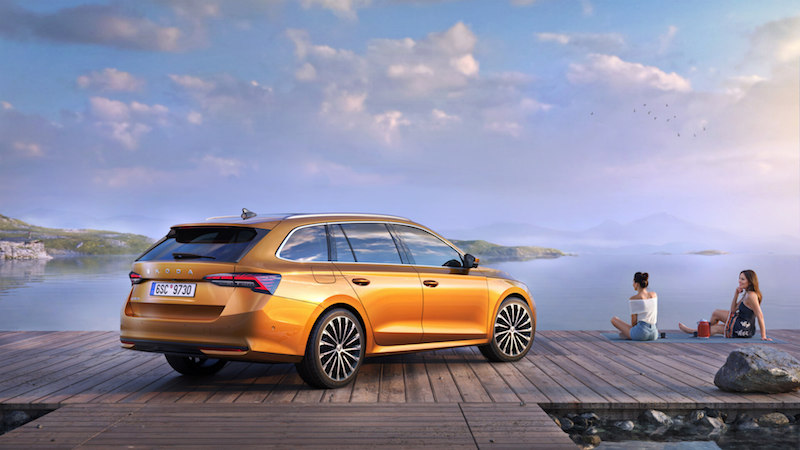 Skoda Octavia 2024 tył