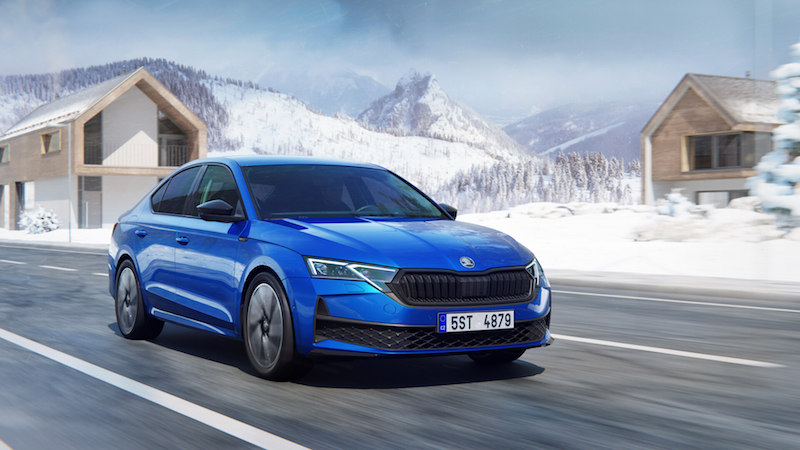 Skoda Octavia 2024 przód