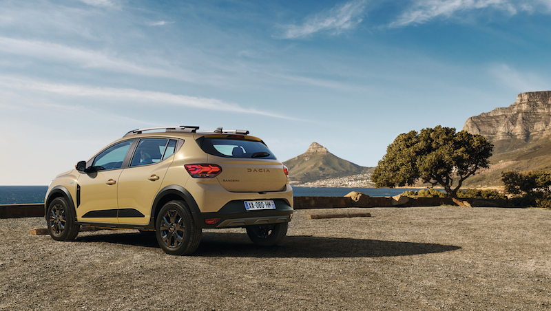 dacia sandero stepway 2024 tył