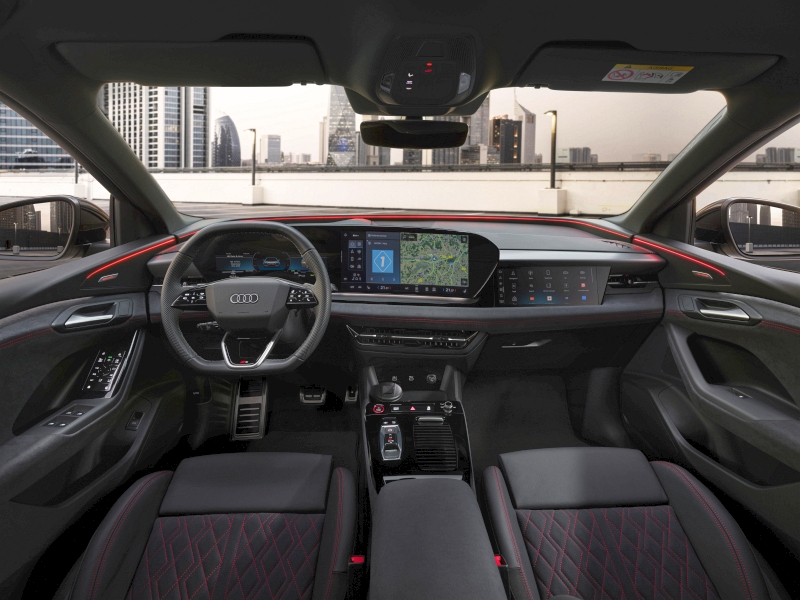 Audi Q6 e-tron - kokpit