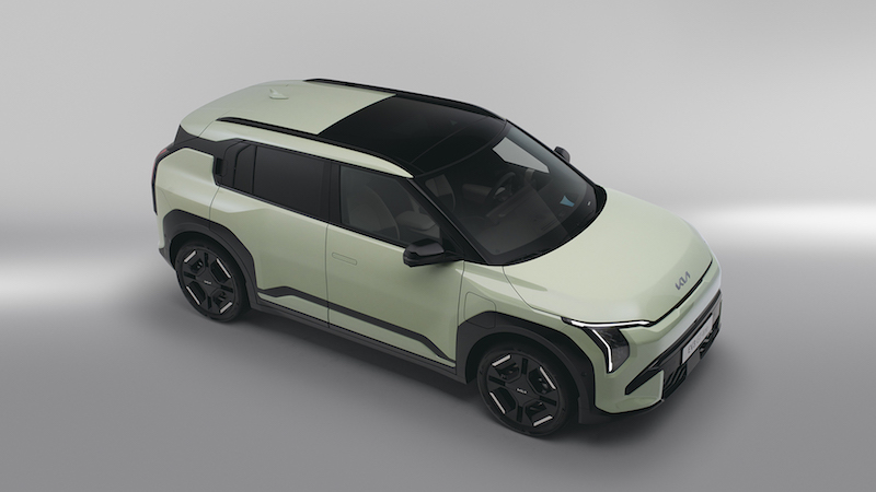 Kia EV3 dach panoramiczny