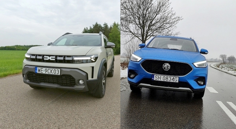 Dacia Duster czy MG ZS