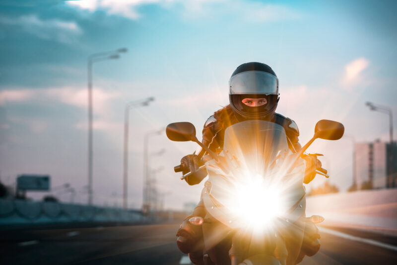 motocykl autostrada