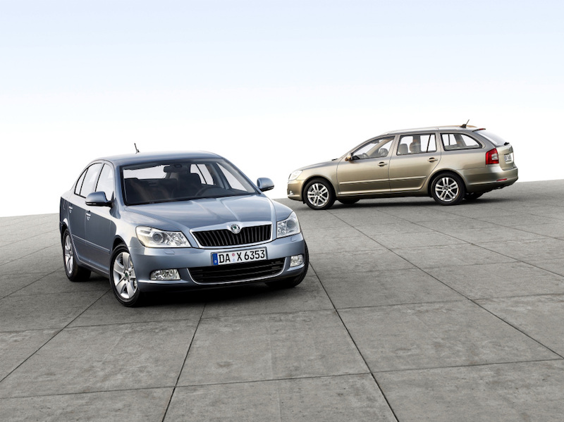 Skoda Octavia II polift