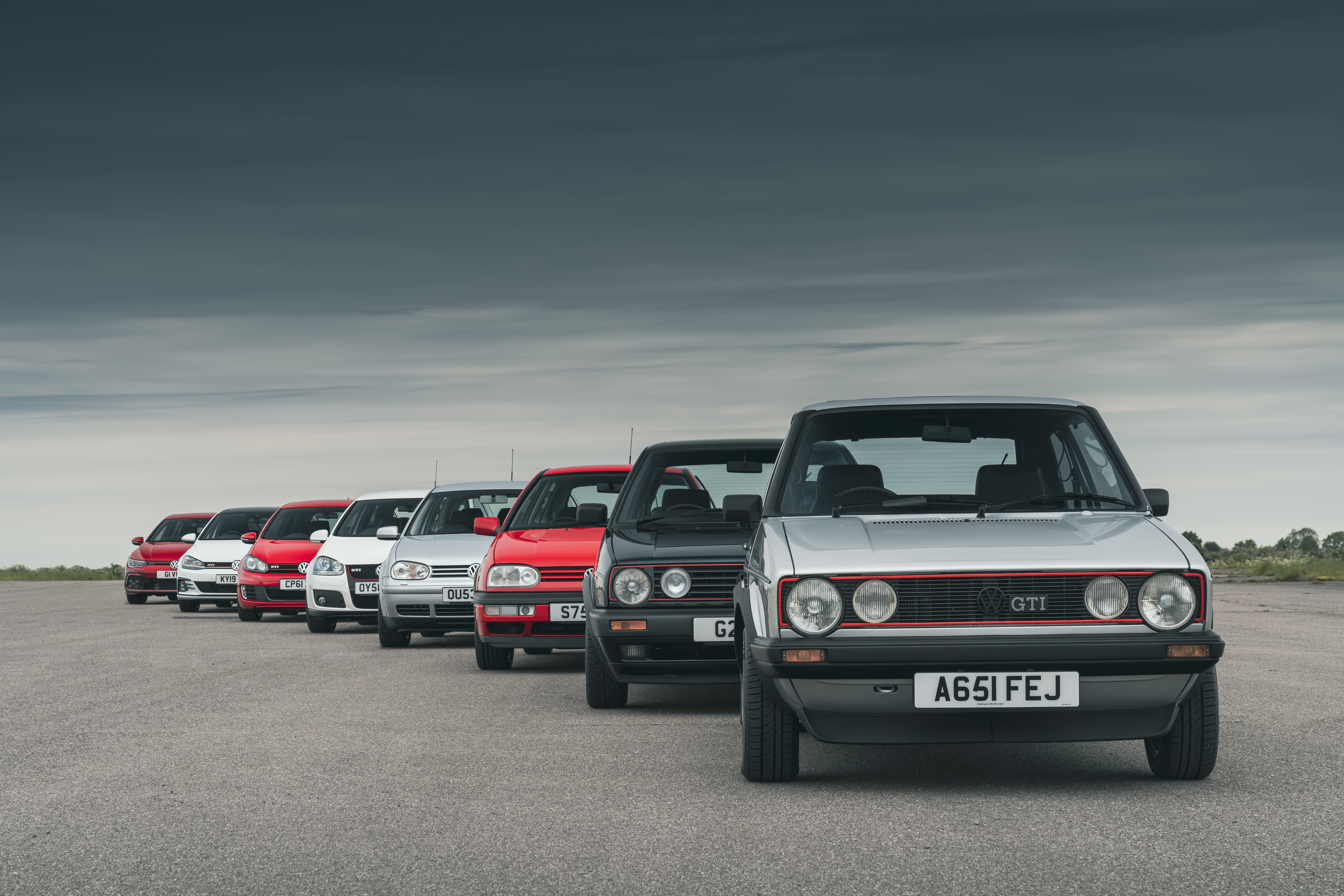 VW Golf generacje