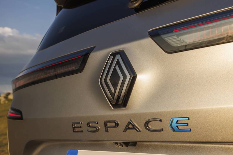 Renault Espace esprit Alpine znaczek
