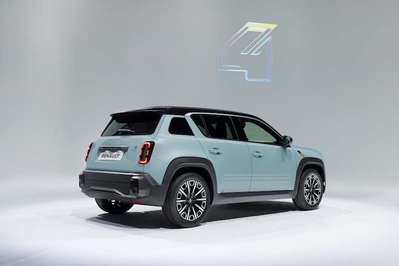 2025 Renault 4 bok tył