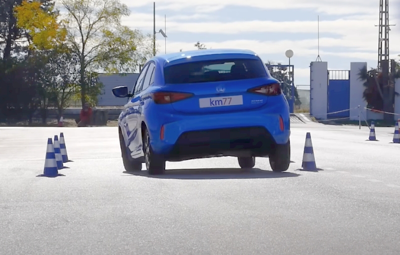 MG3 Hybrid+ w teście łosia