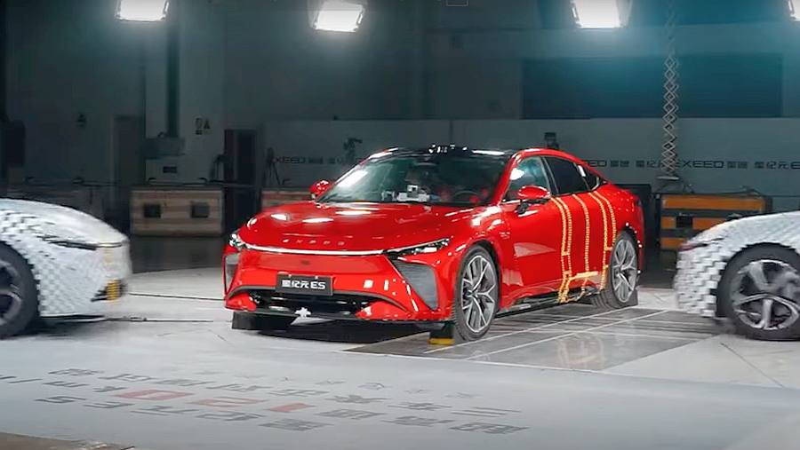 Exeed Sterra ES - crash test