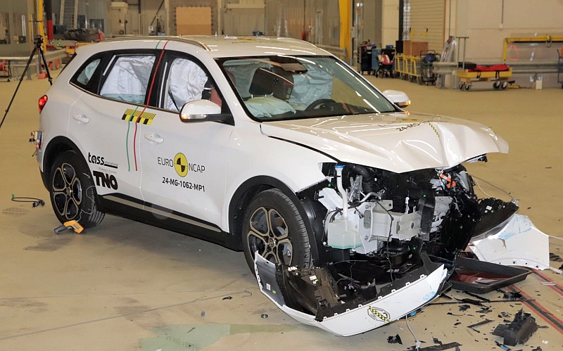MG ZS Hybrid+ - euro ncap