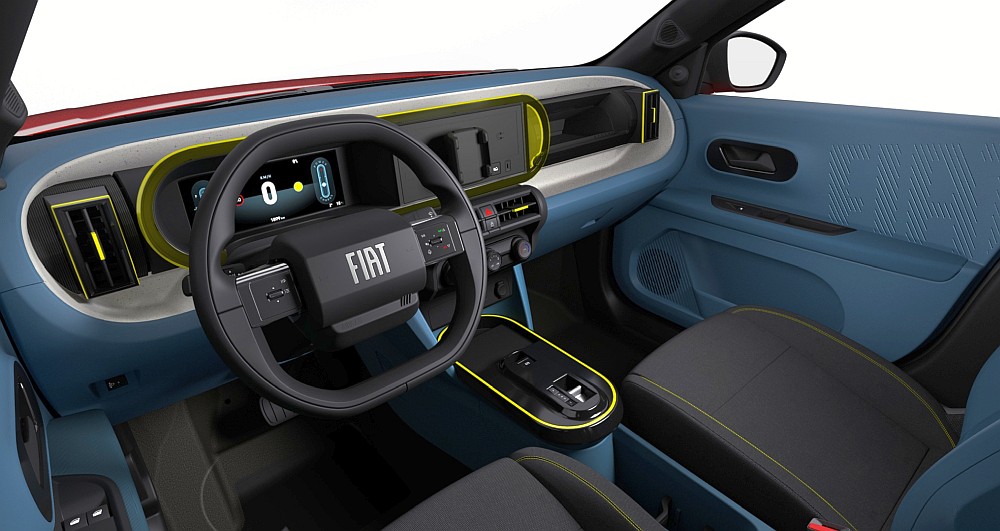 Fiat Grande Panda Pop - kokpit