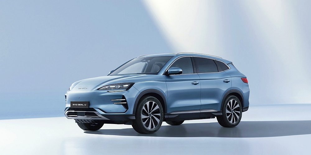 Hybrydy plug-in z Chin - BYD Seal