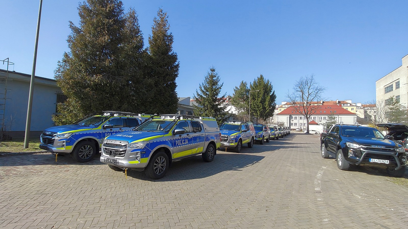 Isuzu D-Max w policji