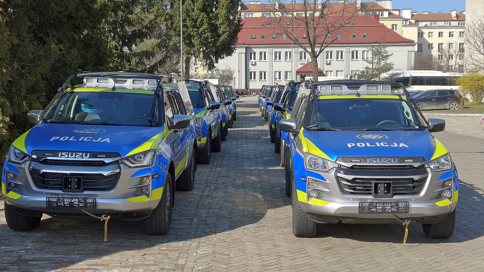 Isuzu D-Max w policji