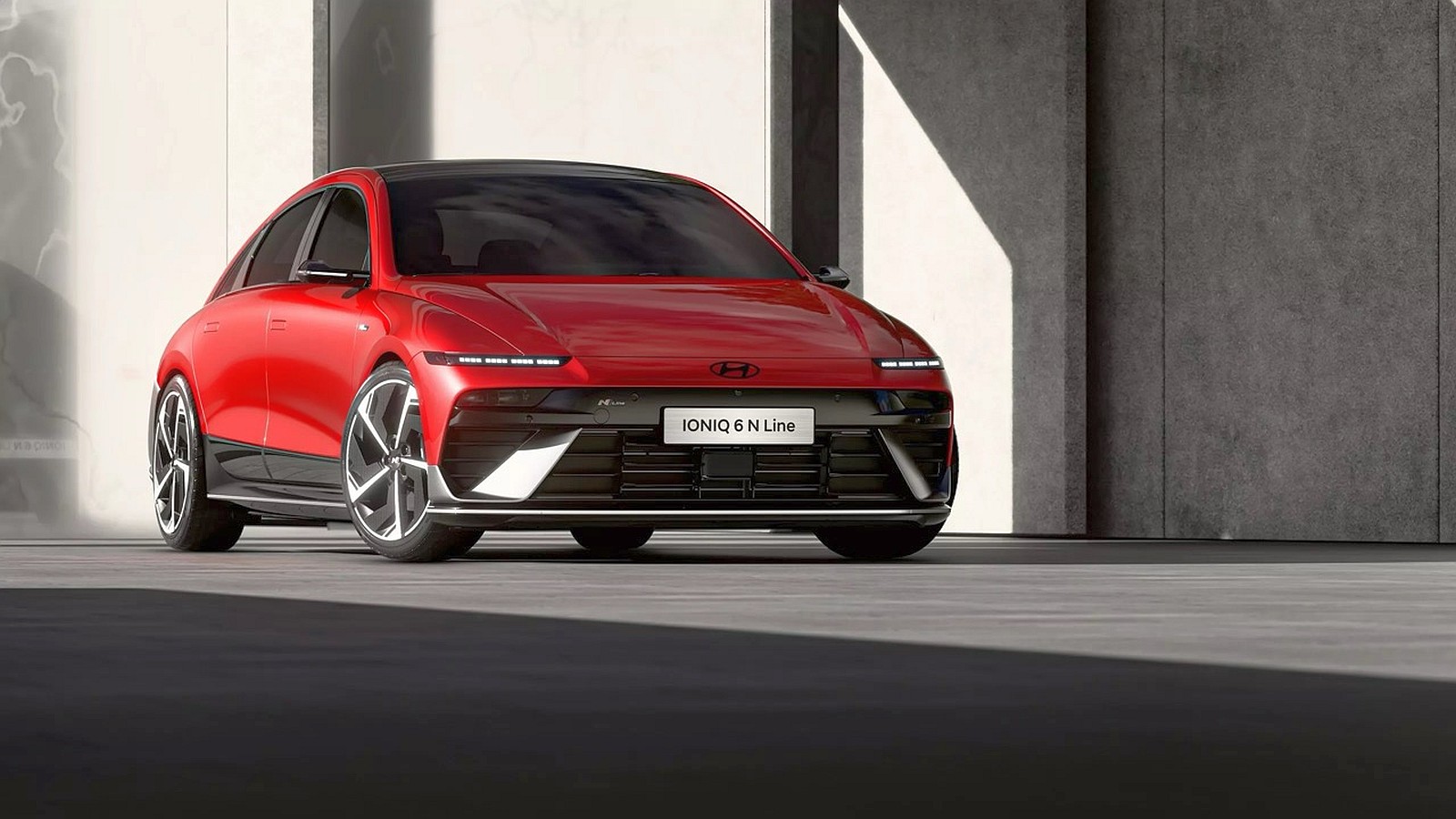 Nowy Hyundai Ioniq 6 - przód