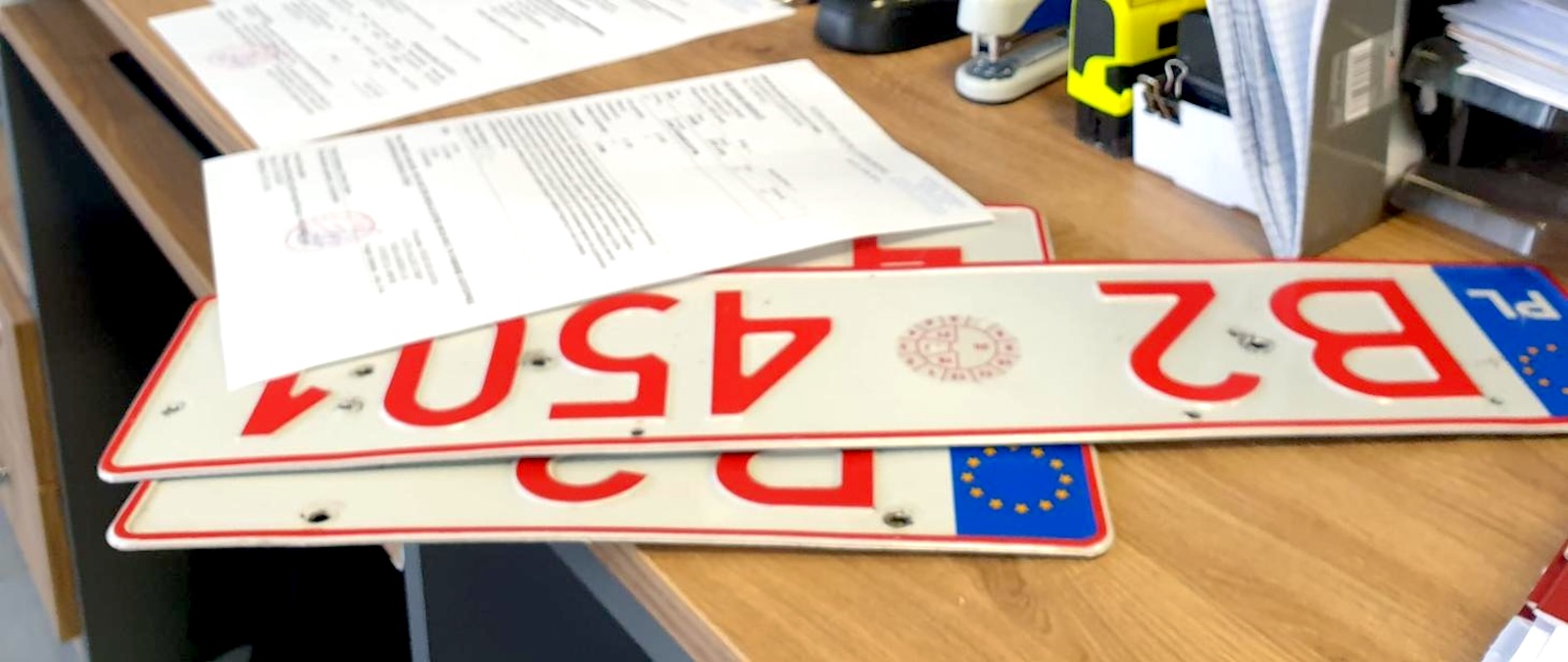 tablice tymczasowe urząd wydział komunikacji