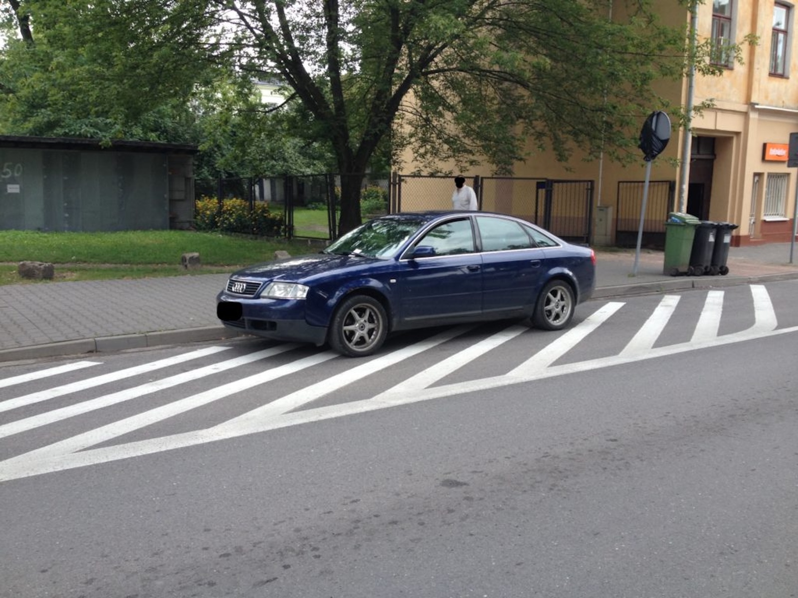 auto znaki linia p-21