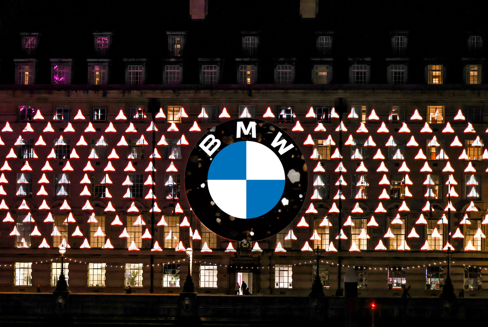 Mercedes logo BMW logo